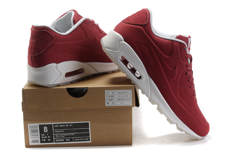 Nike Air Max Shoes Womens Wine Red Online